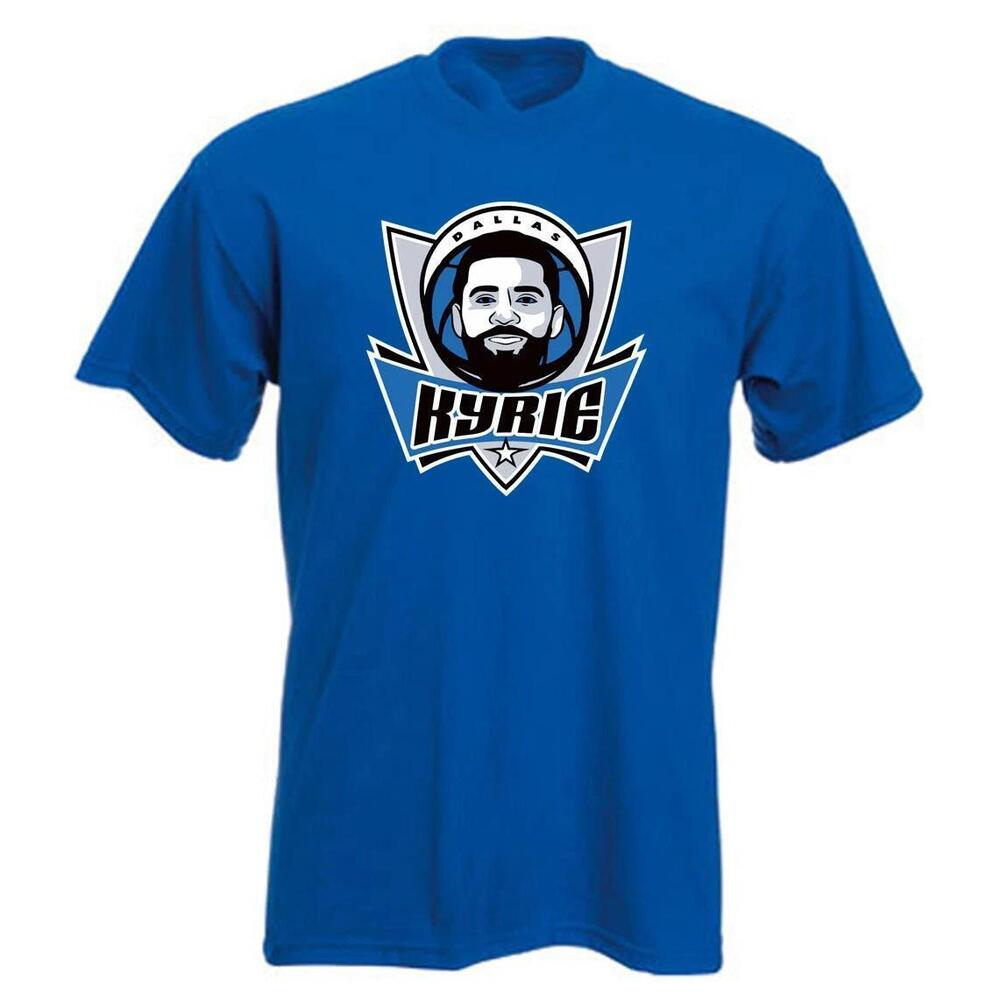 Kyrie Irving Dallas Mavericks Mavs  Long Short Sleeve T-Shirt